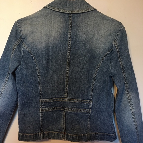 Vintage Pierre Cardin Blue Jean Jacket  Item #064 - Picture 3 of 8